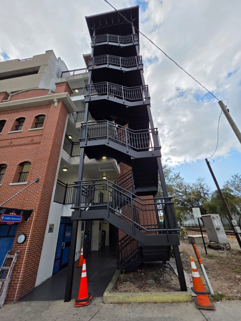 Tampa/Ybor Parking Garage by JTA Advance Painting